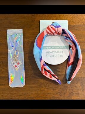 Charm Bundle & Headband NWT